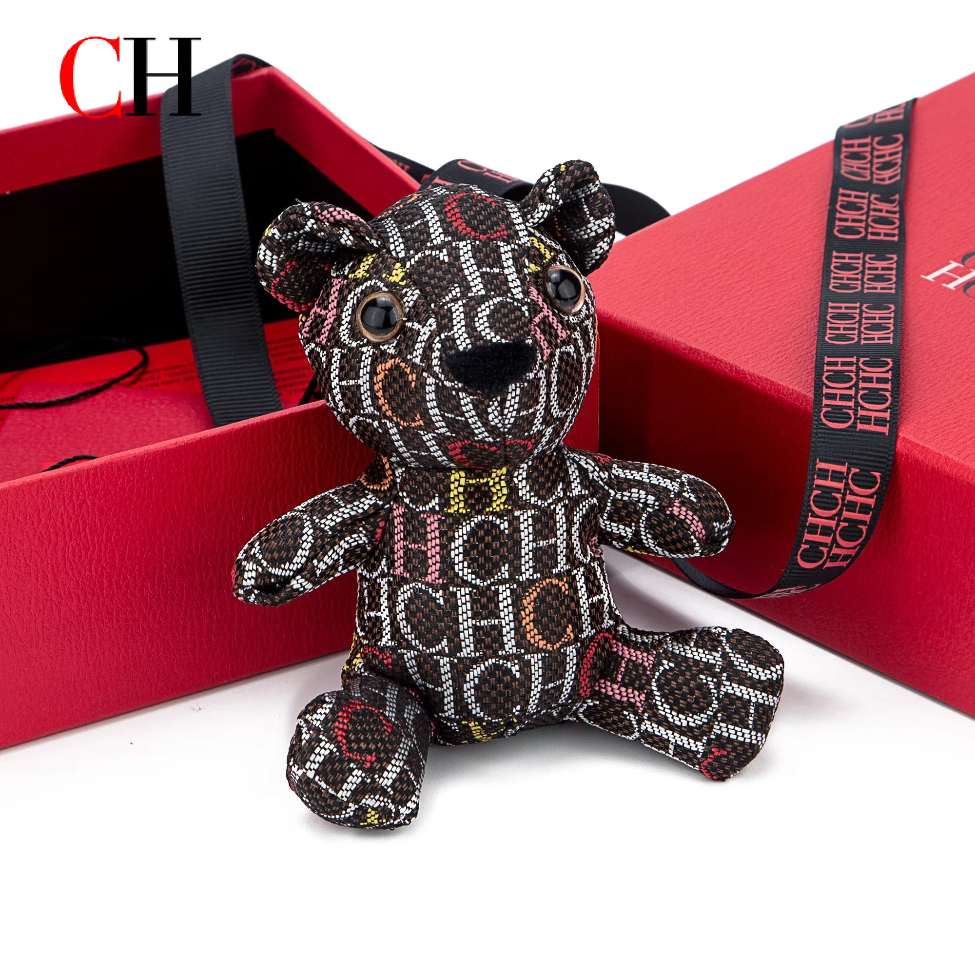 CH Bear Plush Keychain Monogra - Monogram Keychain Leather 리뷰 및 가격