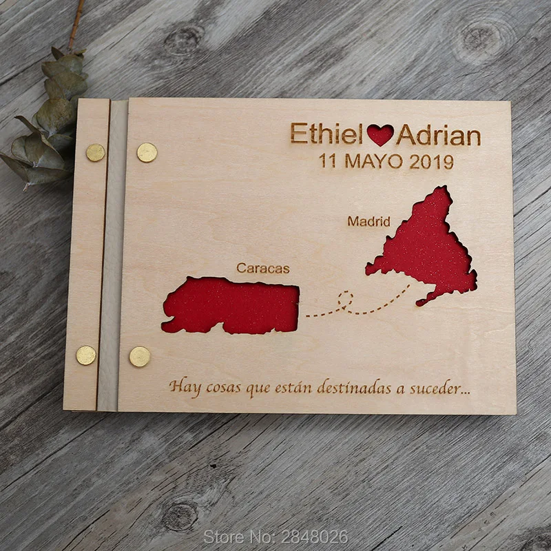 Map engraved wedding guestbook - Custom Star Map 리뷰 및 가격