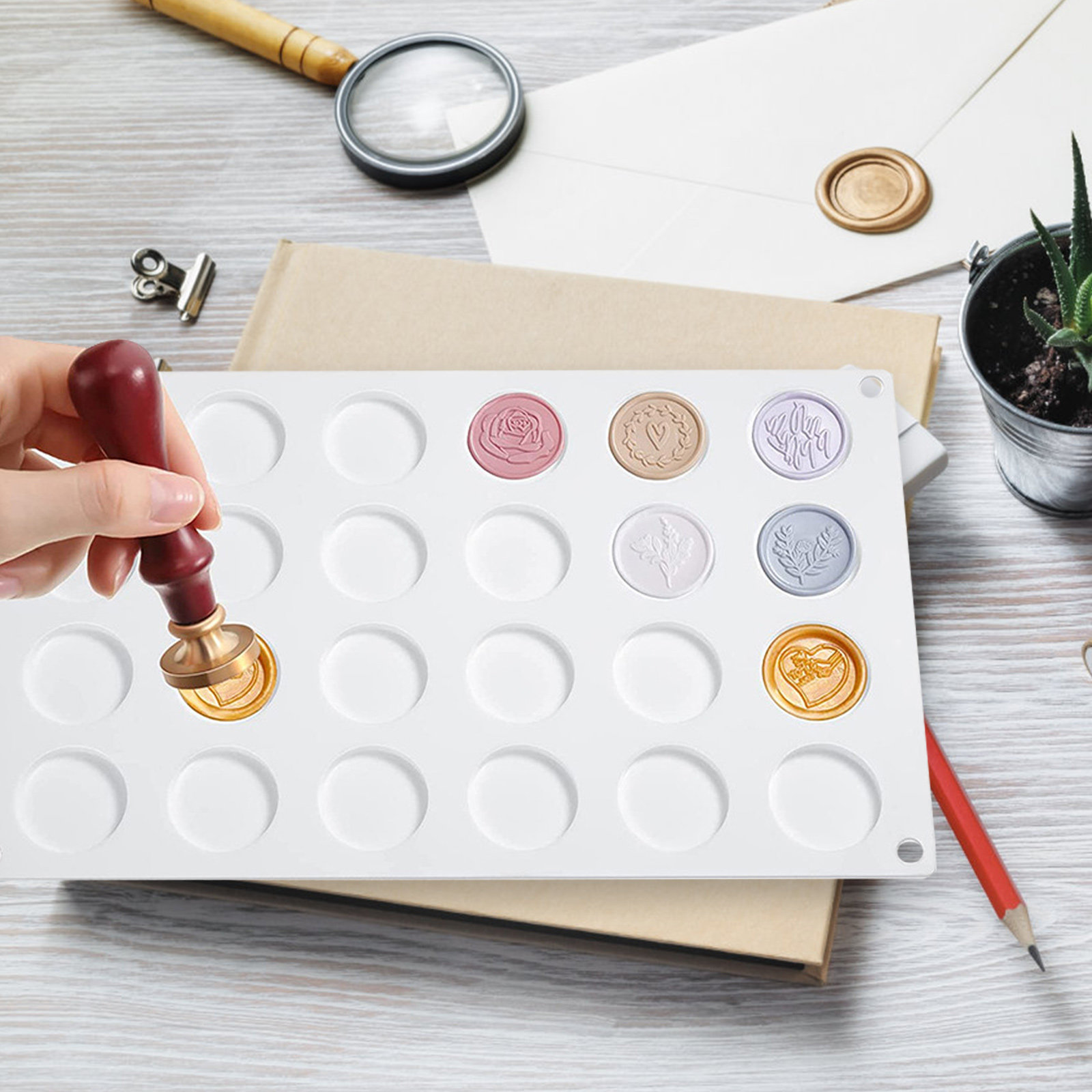 1Set Premium Silicone Wax Seal - Wax Seal Letter Kit 리뷰 및 가격