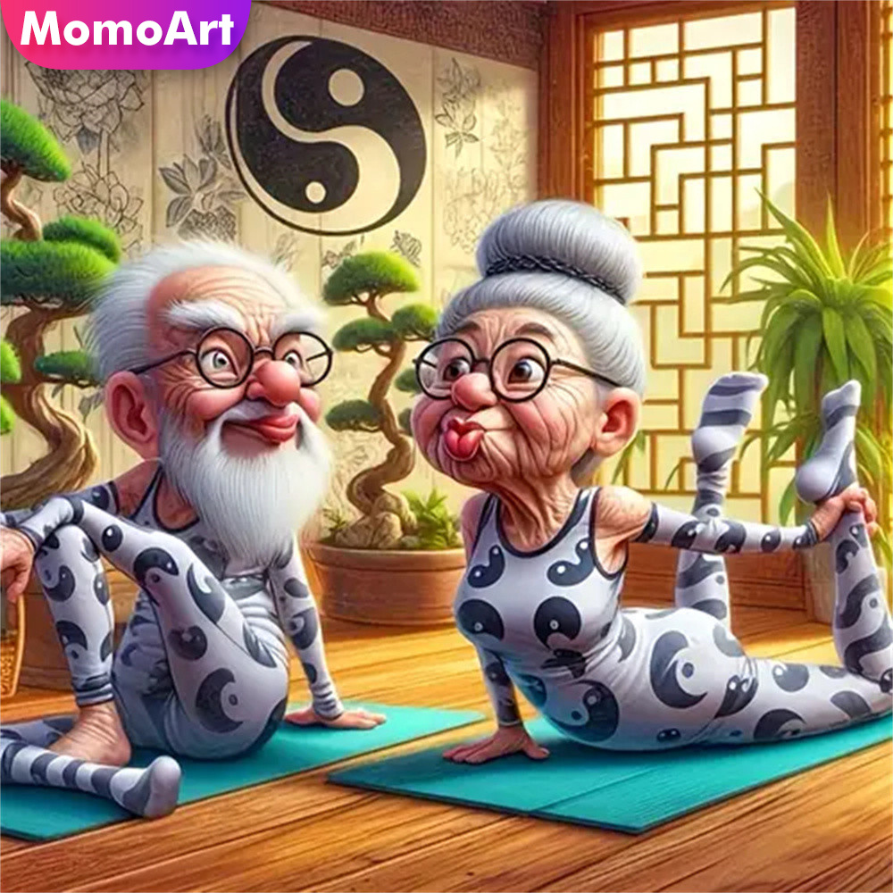 Momoart Old People Diamond Mos - Photo Mosaic Print 리뷰 및 가격