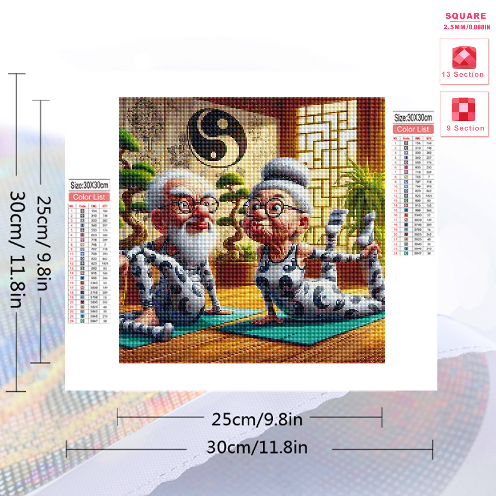 Momoart Old People Diamond Mos - Photo Mosaic Print 리뷰 및 가격
