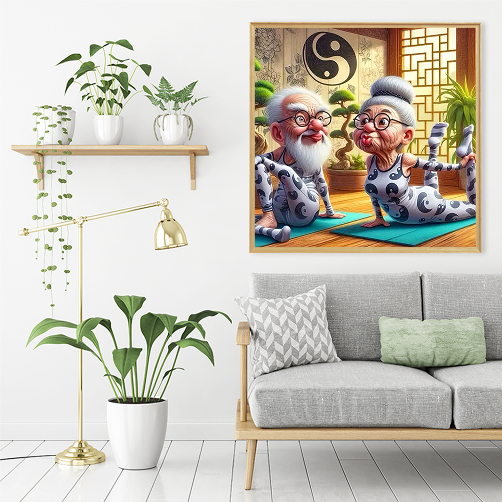 Momoart Old People Diamond Mos - Photo Mosaic Print 리뷰 및 가격