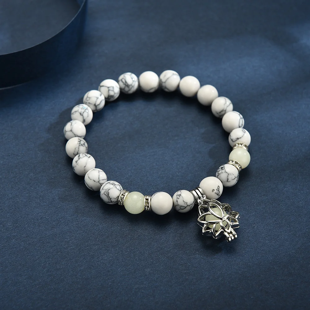 Natural Stone Bracelet Yoga He - Coordinates Bracelet 리뷰 및 가격