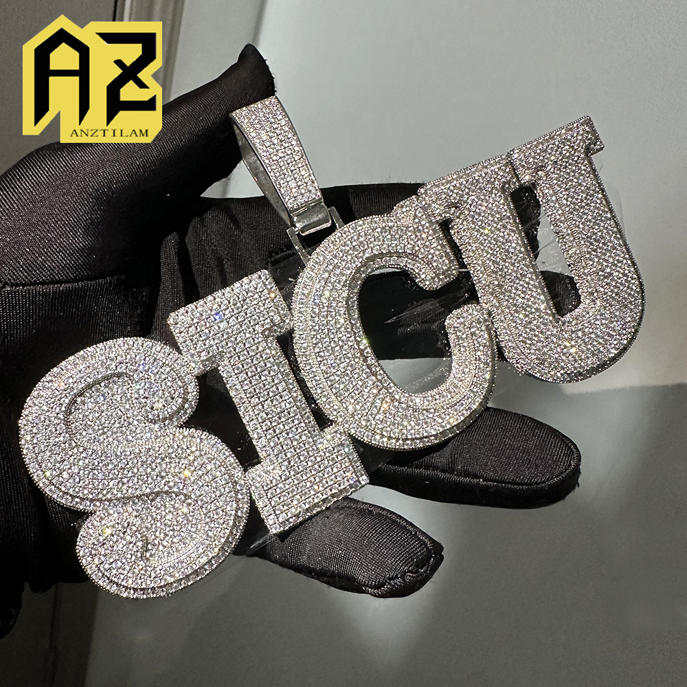 BIG Customized Name Letters Ic - Name Necklace Custom 리뷰 및 가격