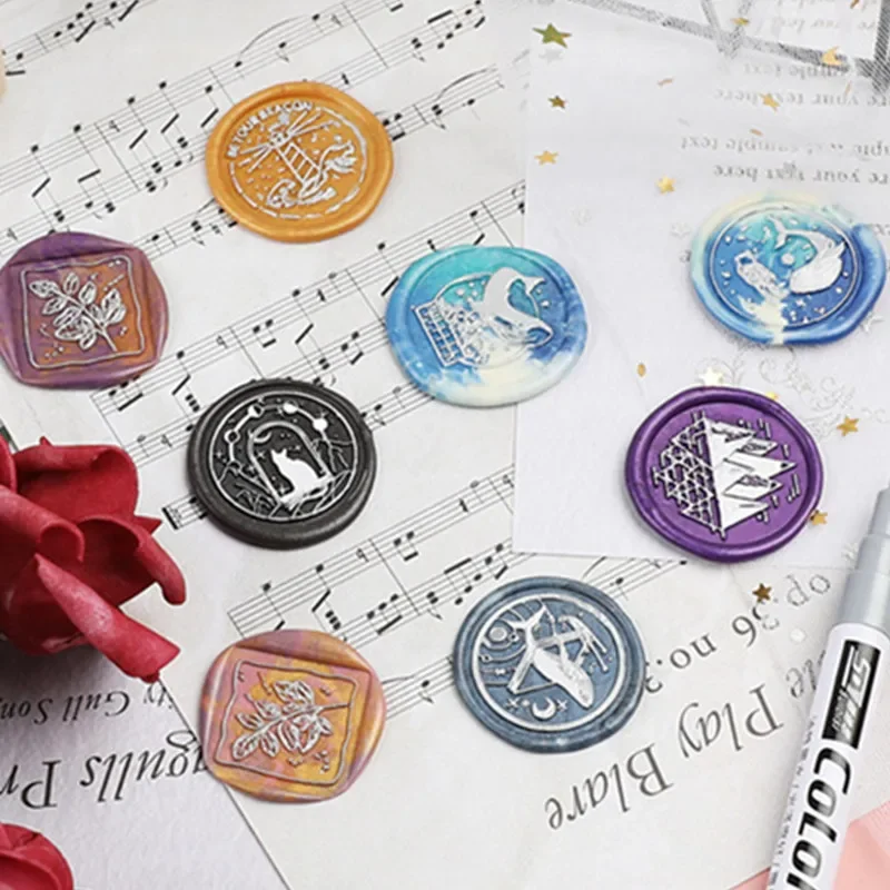 Retro Wax Seal Kit with Colore - Wax Seal Letter Kit 리뷰 및 가격