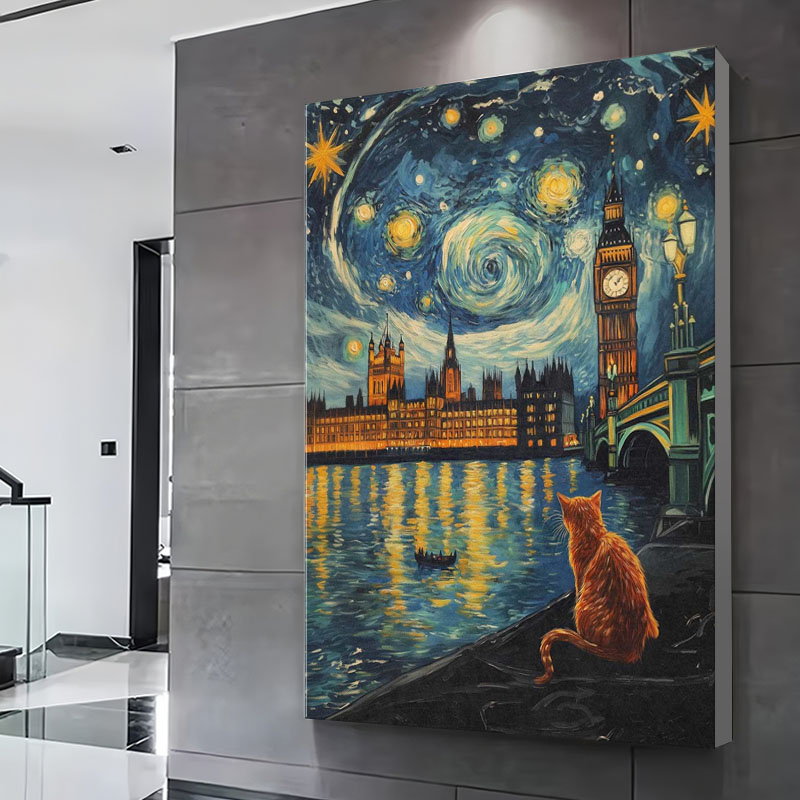 London Night Sky Prints Poster - Custom Night Sky 리뷰 및 가격