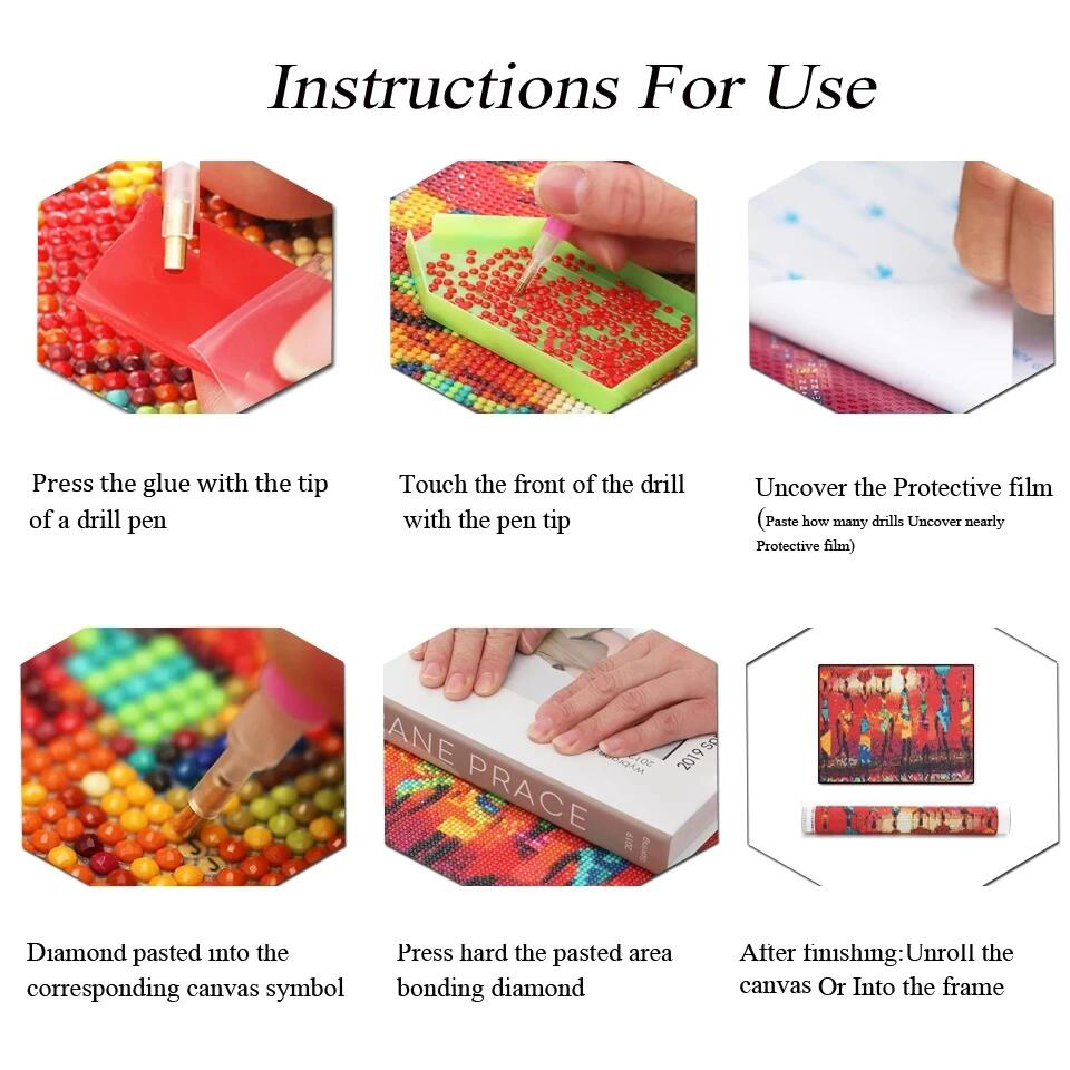 Frameless,5D DIY Full Square D - Photo Mosaic Print 리뷰 및 가격