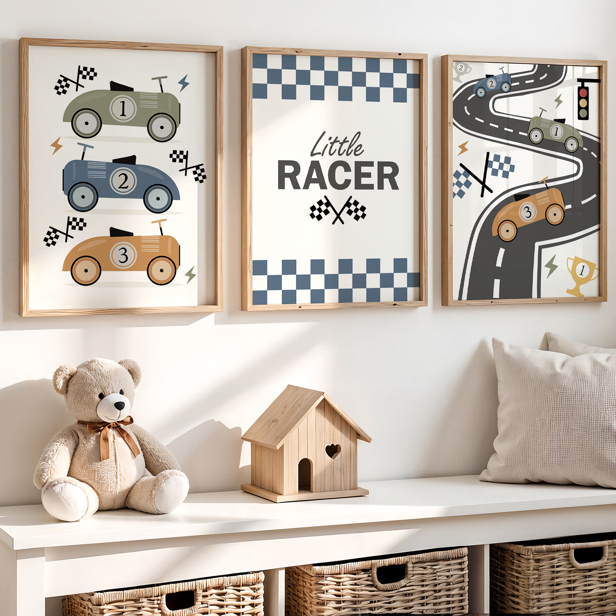 3pcs Minimalist,Cartoon Car Ra - Personalized Name Box 리뷰 및 가격
