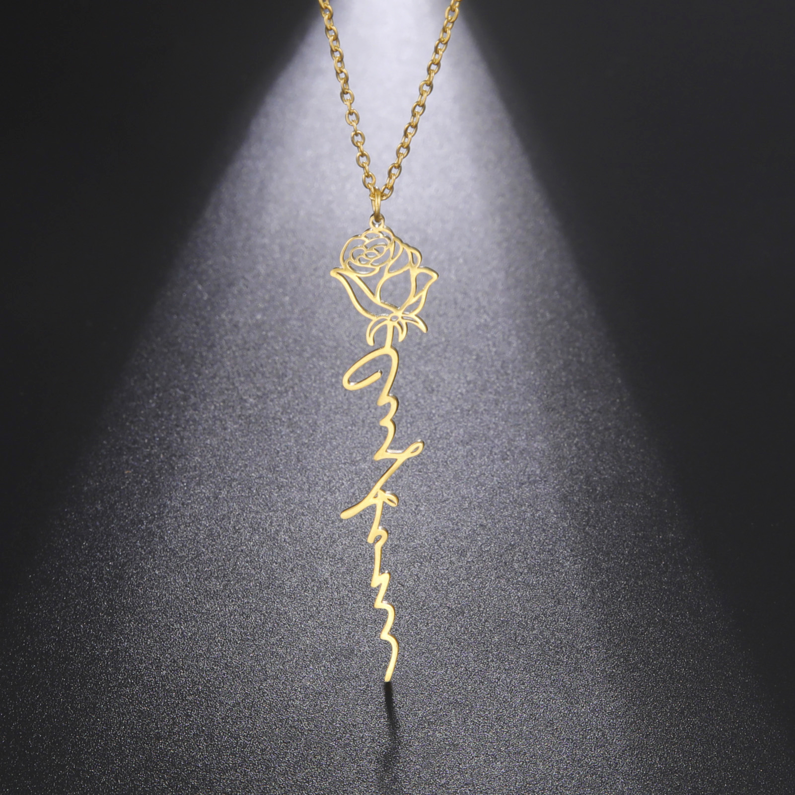 Sipuris Personalized Custom Na - Birth Flower Necklace 리뷰 및 가격