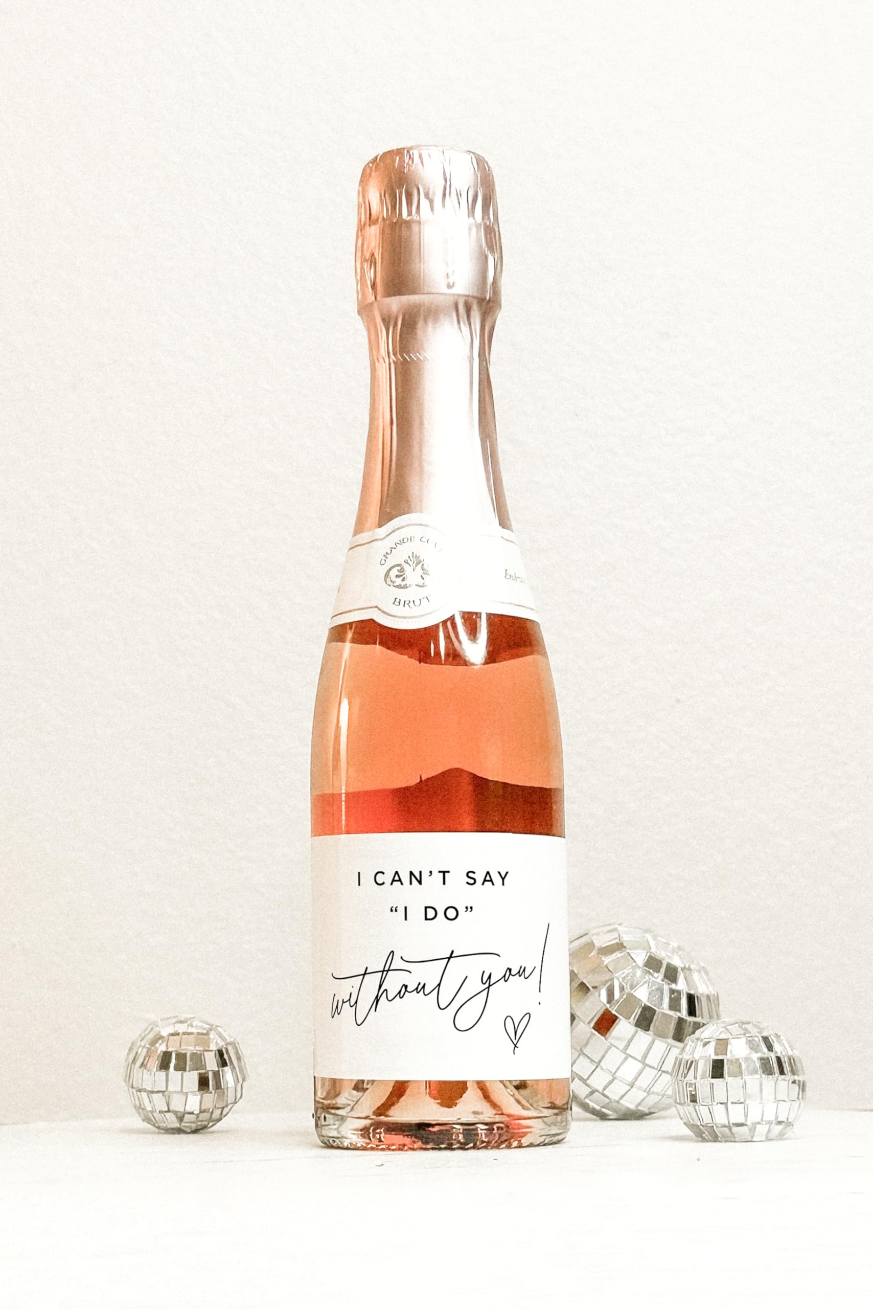 Bridesmaid Proposal Mini Champ - Personalised Candle Label 리뷰 및 가격