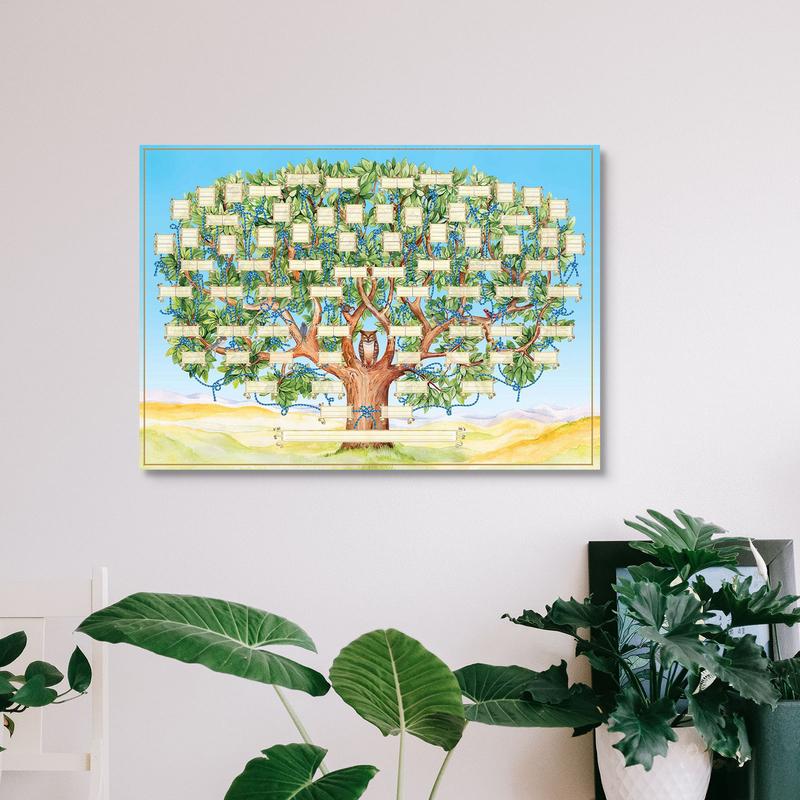 Fillable Family Tree Chart 6 G - Family Tree Print 리뷰 및 가격