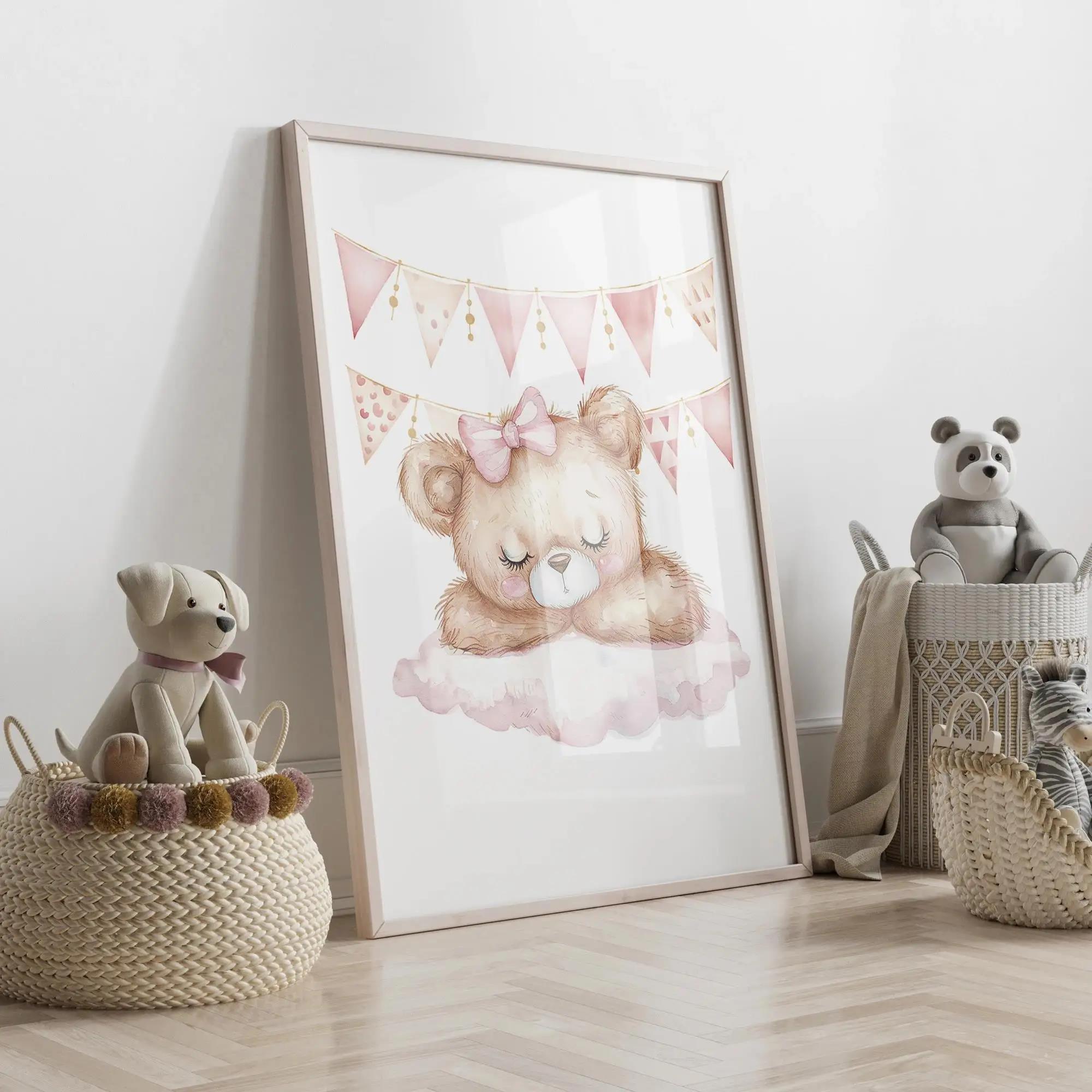 Pink Dream Bear Carousel Tent  - Personalized Name Box 리뷰 및 가격