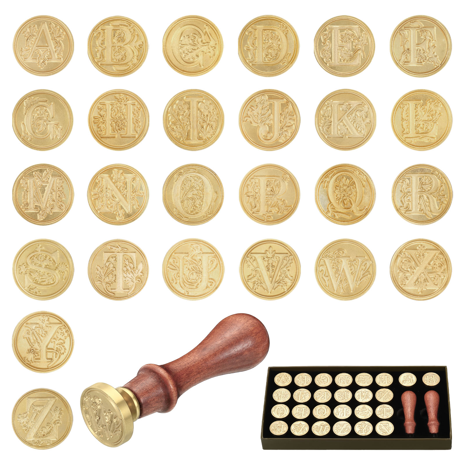 Alphabet Wax Seal Stamp Kit, 2 - Wax Seal Letter Kit 리뷰 및 가격
