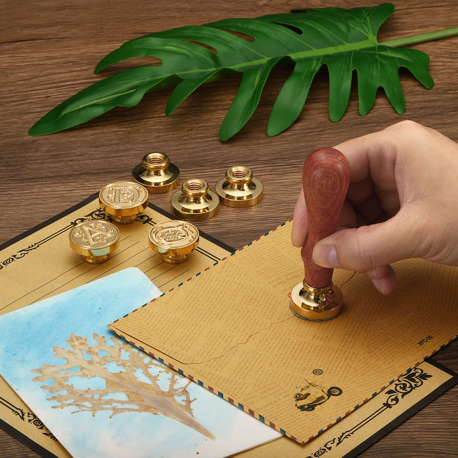 Alphabet Wax Seal Stamp Kit, 2 - Wax Seal Letter Kit 리뷰 및 가격