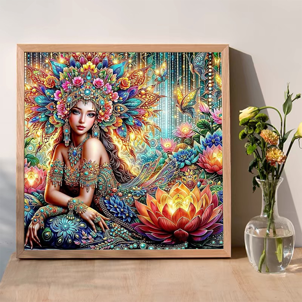 Momoart Diamond Mosaic Woman R - Photo Mosaic Print 리뷰 및 가격