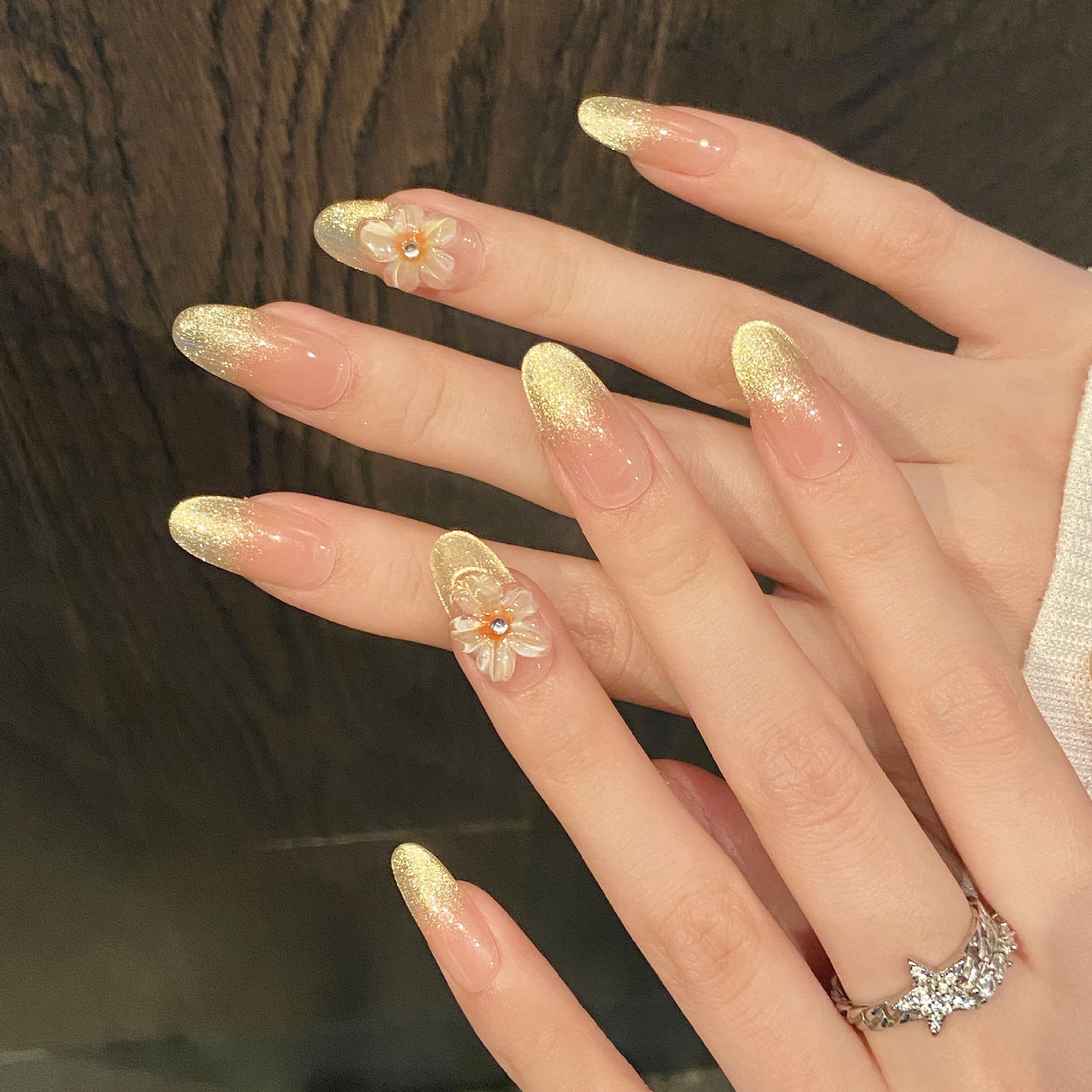 10pcs Handmade Press on Nails  - Pressed Flower Art 리뷰 및 가격