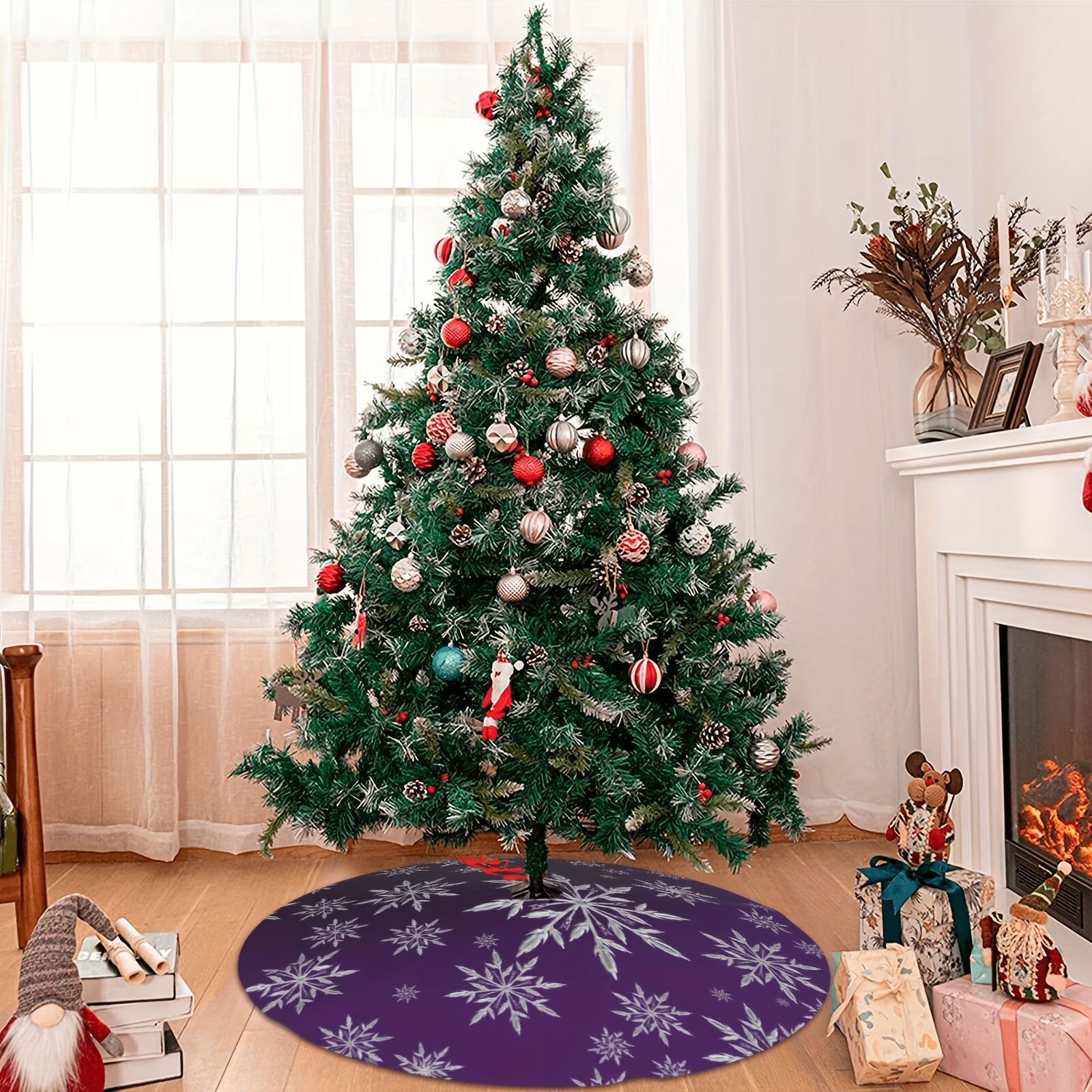 VIKAMA Deep Purple Snowflake P - Family Tree Print 리뷰 및 가격