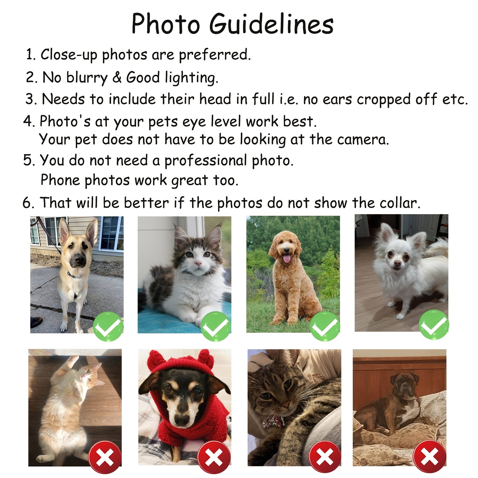1PC 2D Flat Metal Tin Sign Cus - Pet Portrait Custom 리뷰 및 가격