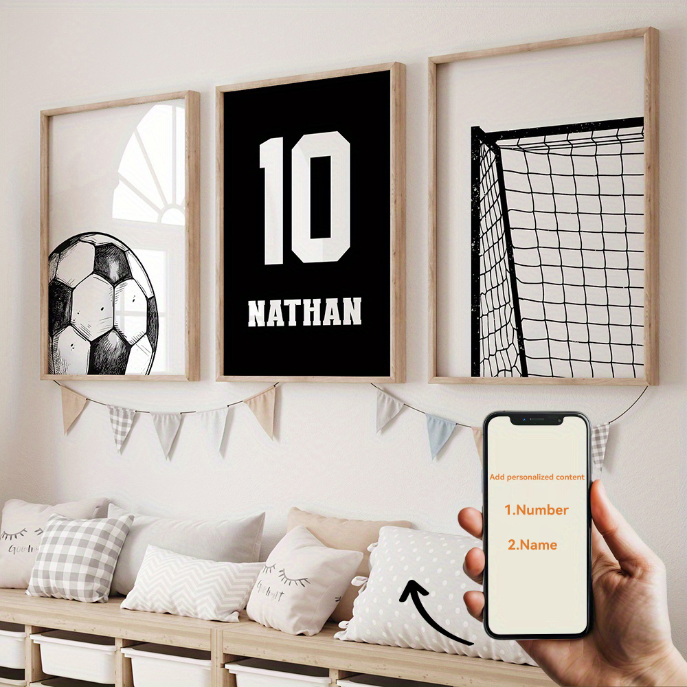 Custom Name and Number Soccer  - Personalized Name Box 리뷰 및 가격