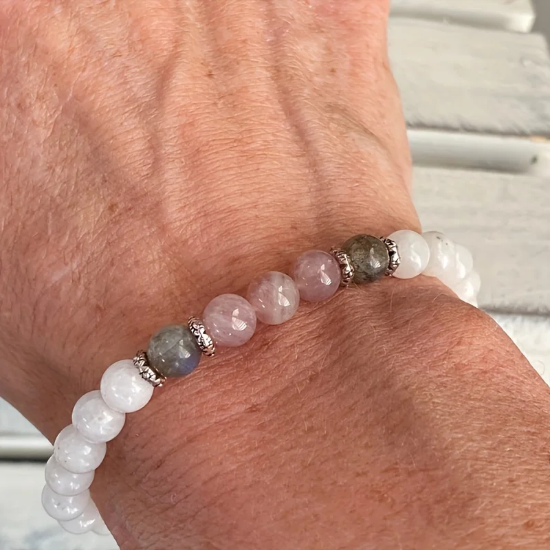 New Moonstone, Labradorite and - Coordinates Bracelet 리뷰 및 가격