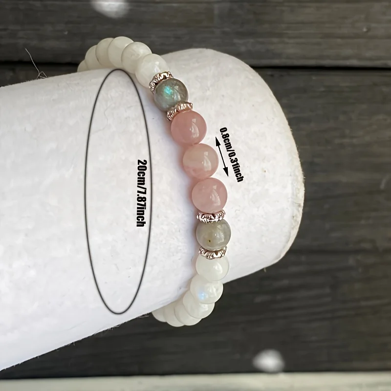 New Moonstone, Labradorite and - Coordinates Bracelet 리뷰 및 가격