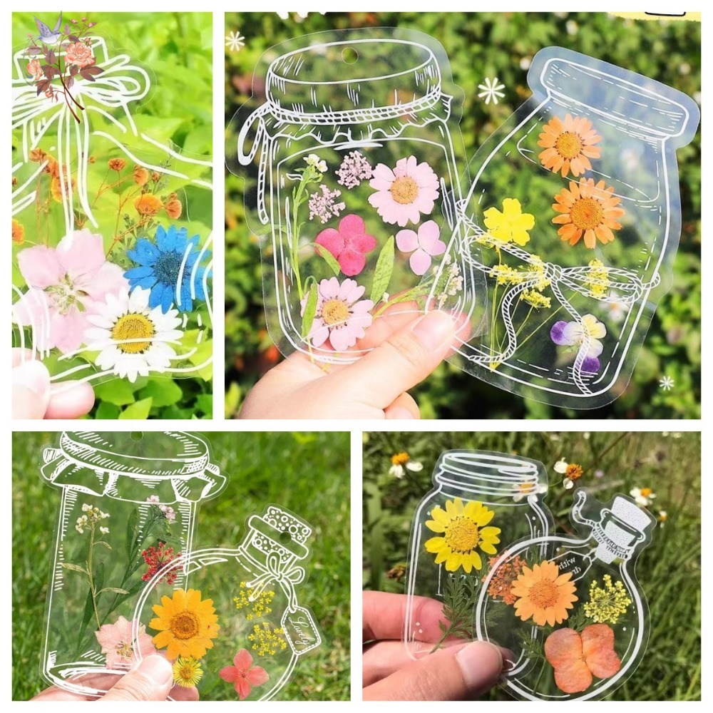 Handmade Pressed Dried Flowers - Dried Flower Bookmark 리뷰 및 가격