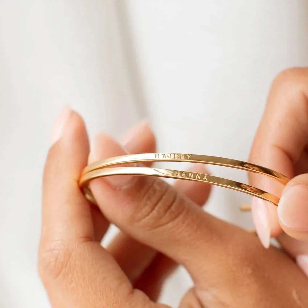 Couple Engrave Name Text Custo - Coordinates Bracelet 리뷰 및 가격
