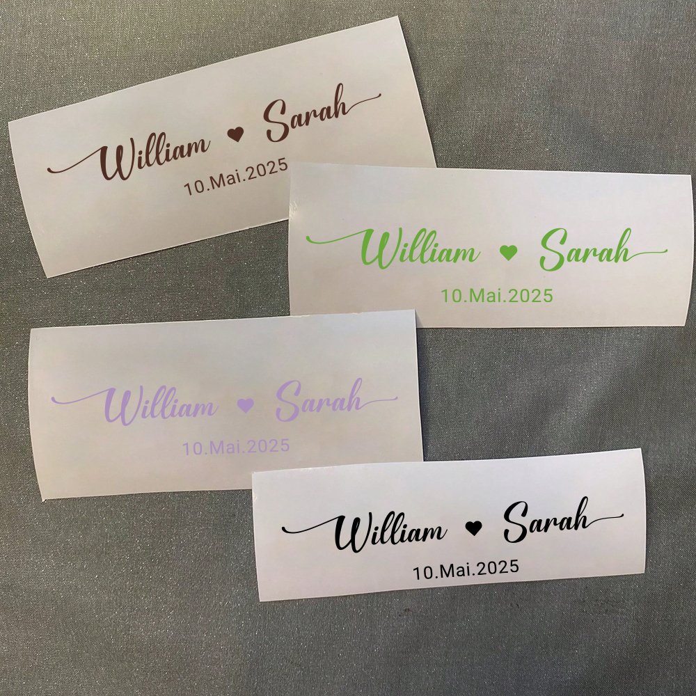 Custom Name Decals for Wedding - Personalized Name Box 리뷰 및 가격