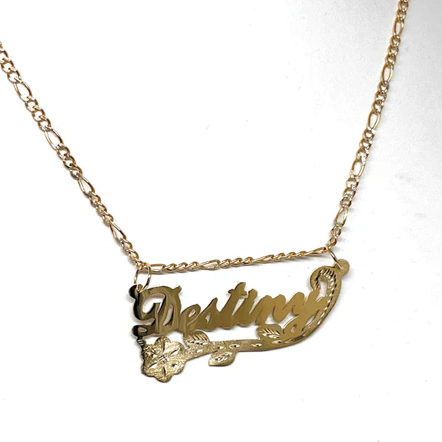 Custom Name Jewelry Retro Styl - Birth Flower Necklace 리뷰 및 가격