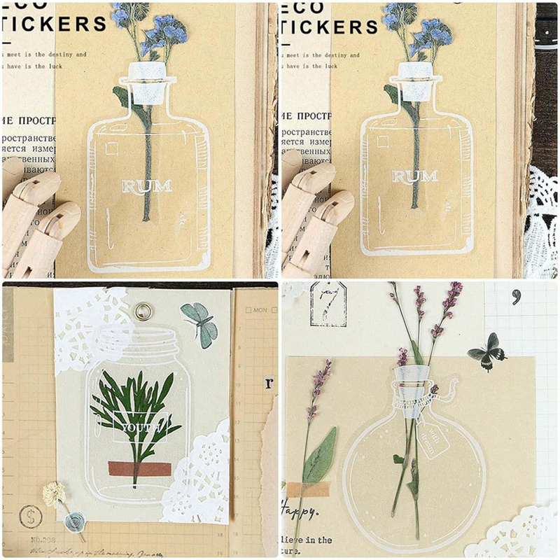 120Pcs Transparent Dried Flowe - Dried Flower Bookmark 리뷰 및 가격