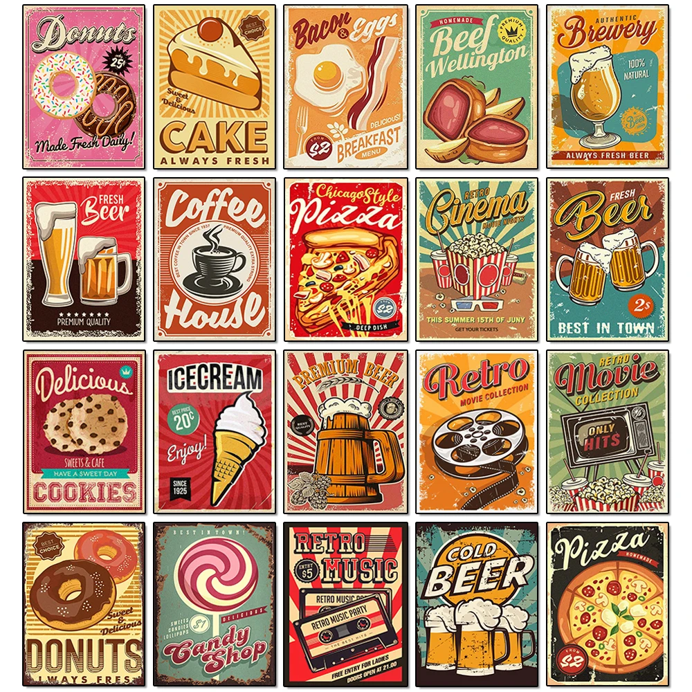 5D Diamond Painting Food Poste - Photo Mosaic Print 리뷰 및 가격