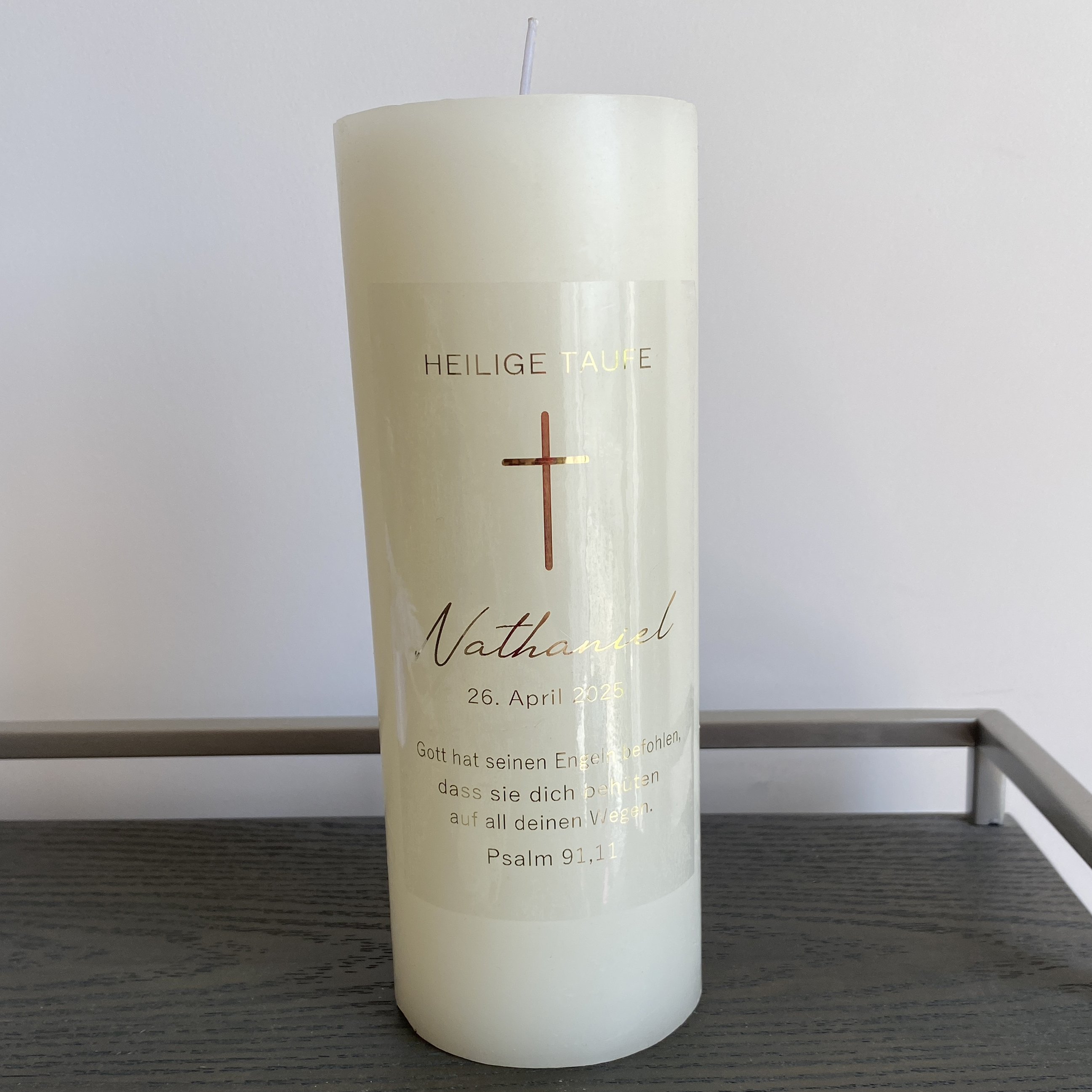Personalized My Holy Baptism C - Personalised Candle Label 리뷰 및 가격