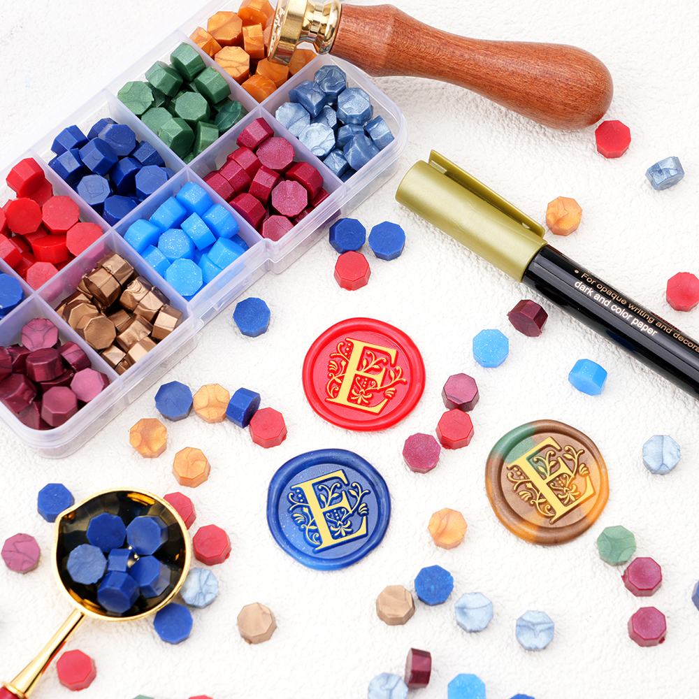 Alphabet Wax Seal Stamp Set -  - Wax Seal Letter Kit 리뷰 및 가격
