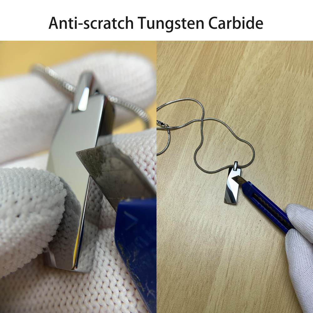 Tungsten Carbide Pendants Men  - Name Necklace Custom 리뷰 및 가격
