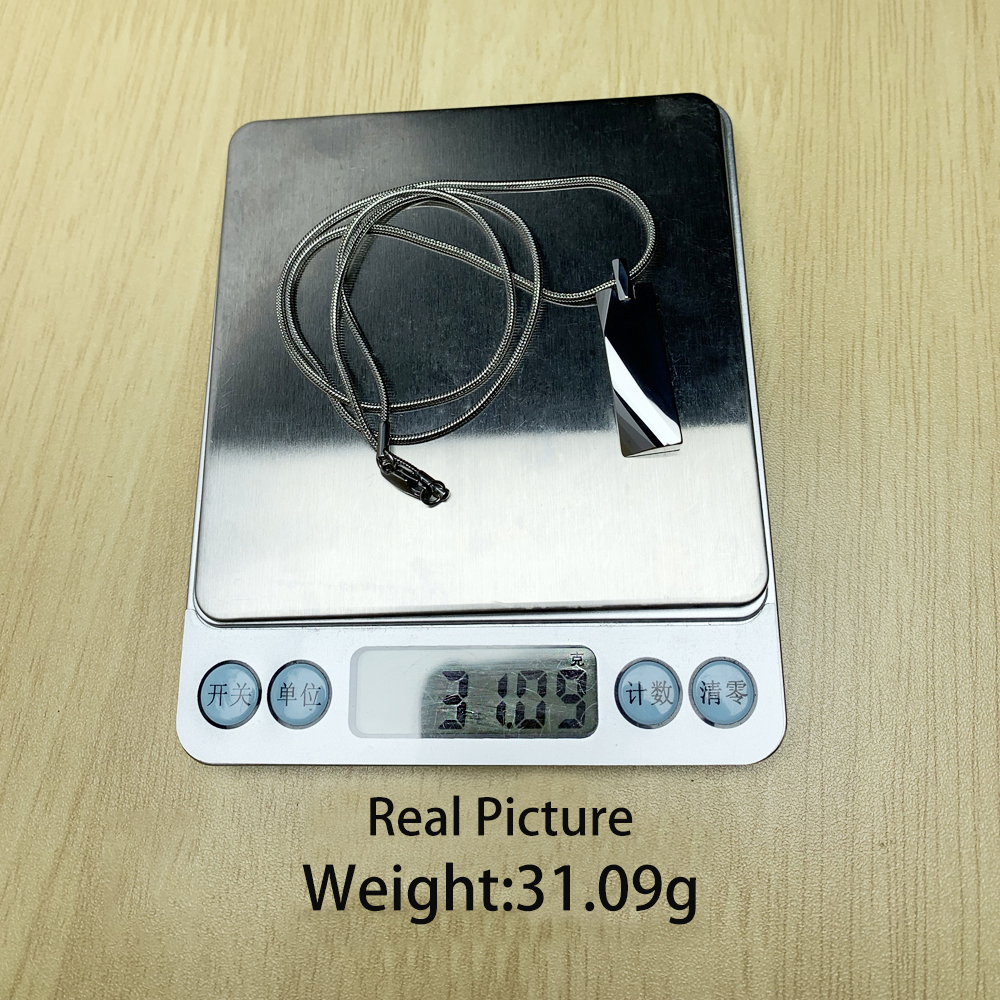 Tungsten Carbide Pendants Men  - Name Necklace Custom 리뷰 및 가격