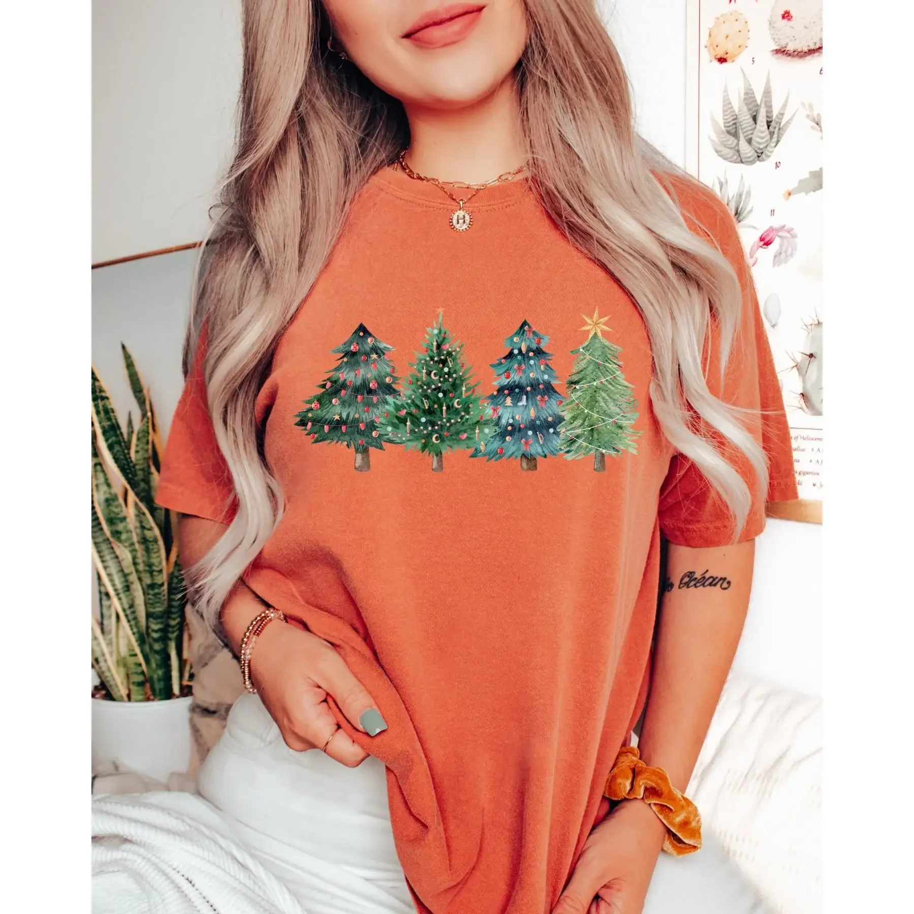 Christmas Trees T Shirt Xmas C - Family Tree Print 리뷰 및 가격