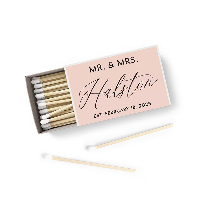 50/100PCS Personalized Matchbo - Personalised Candle Label 리뷰 및 가격