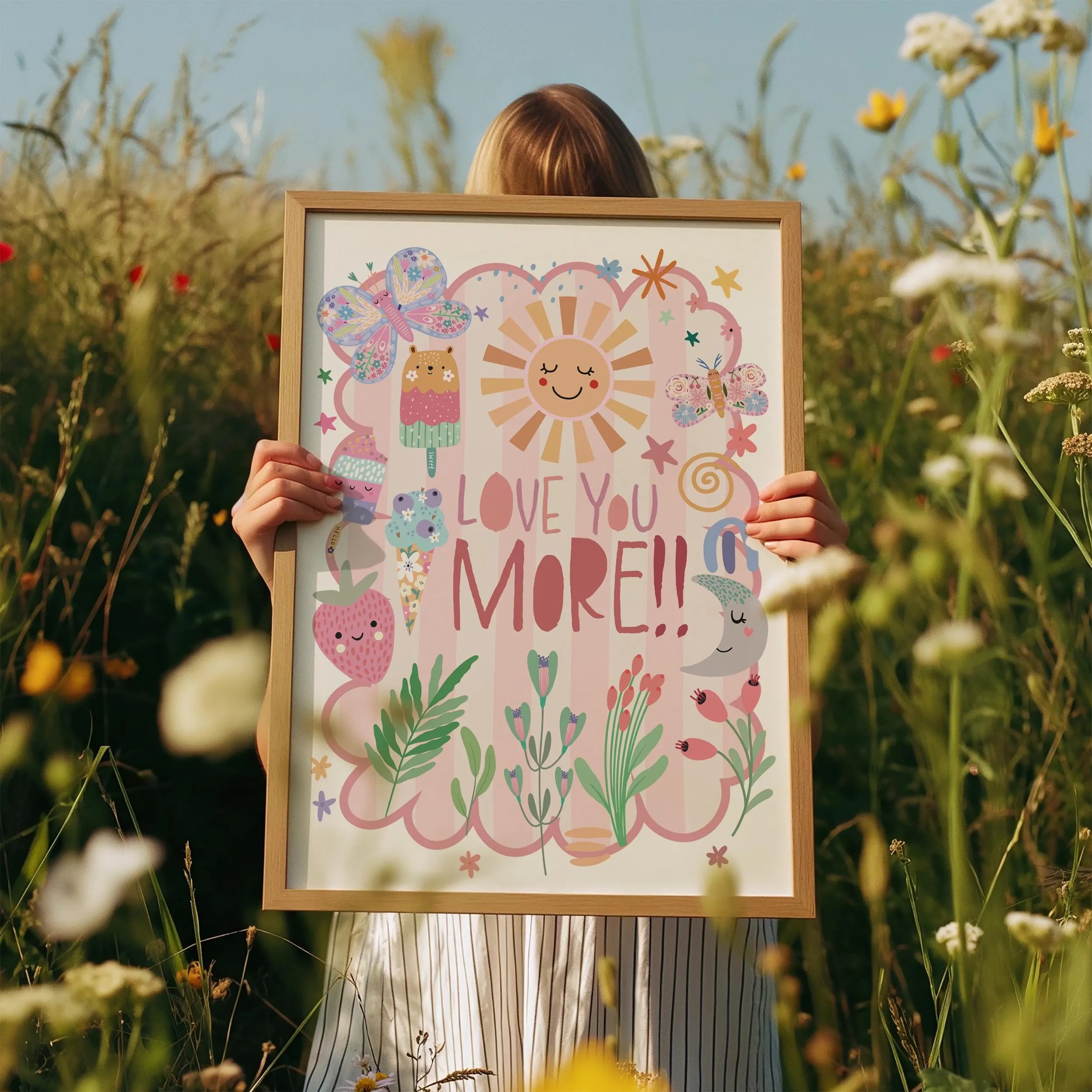 3pcs/set Bohemian Pink Flower  - Personalized Name Box 리뷰 및 가격