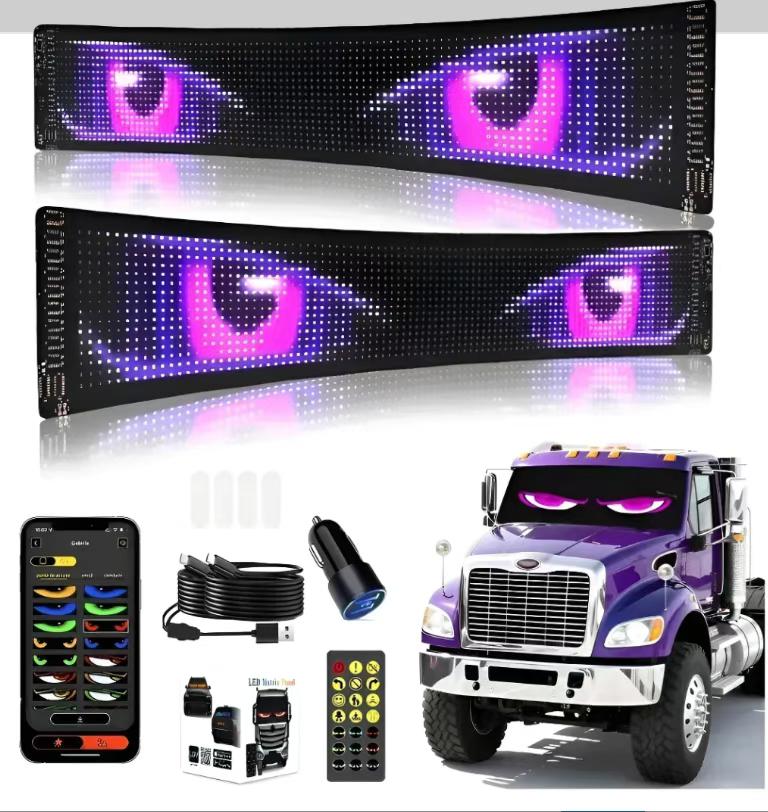 LED Display for Truck USB Scro - Custom Map Poster 리뷰 및 가격